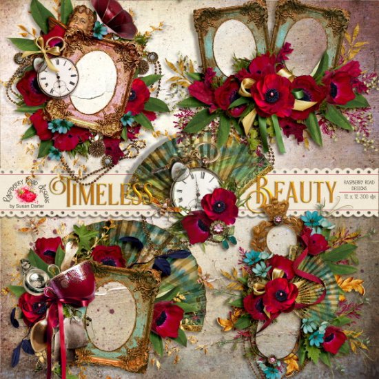 Timeless Beauty Cluster Set - Click Image to Close