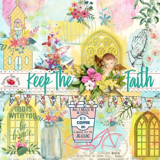 Keep The Faith Watercolors - Click Image to Close