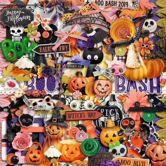 Boo Bash Elements - Click Image to Close