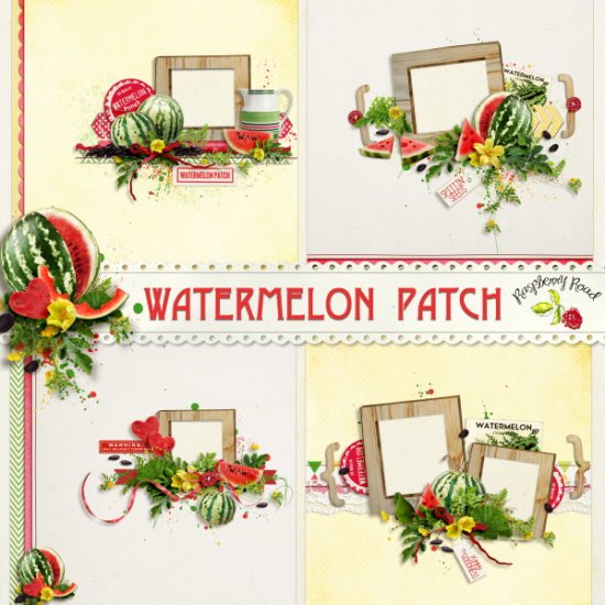 Watermelon Patch QP Set - Click Image to Close