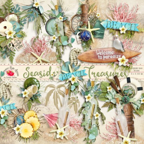 Seaside Treasures Side Clusters - Click Image to Close