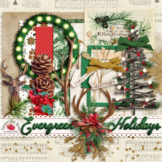 Evergreen Holidays Freebie - Click Image to Close