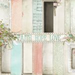 Faith Hope Love Paper Set
