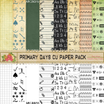 Primary Days CU Paper Pack Primary Days CU Paper Pack
