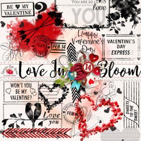 Love In Bloom Stamps