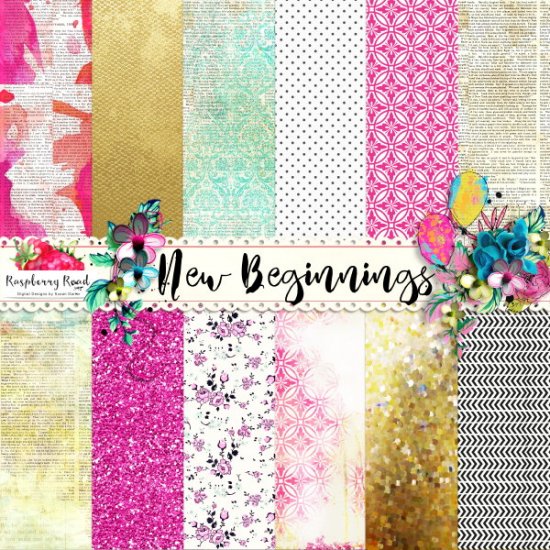 New Beginnings Paper Set - Click Image to Close