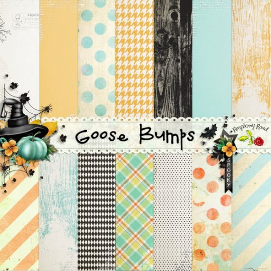 Goose Bumps Paper Set - Click Image to Close