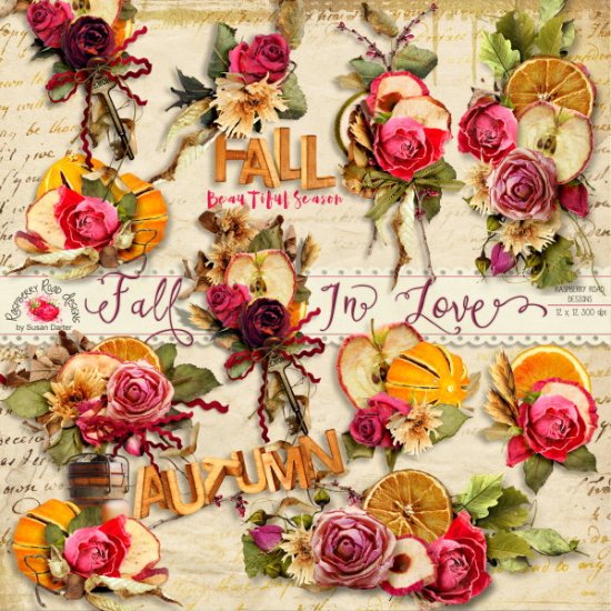 Fall In Love Side Clusters - Click Image to Close