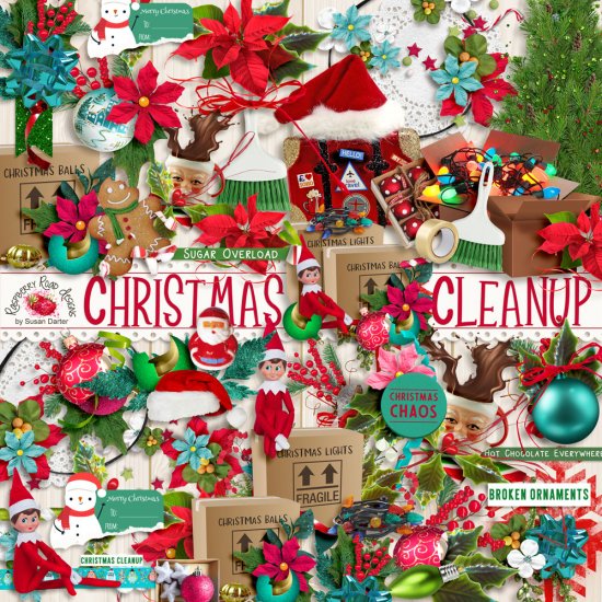 Christmas Cleanup Side Clusters - Click Image to Close