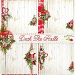 Deck The Halls Stacked Papers