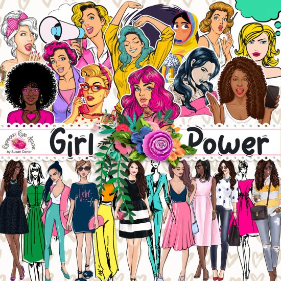 Girl Power Girls - Click Image to Close