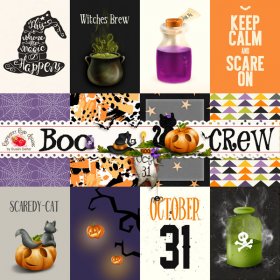 Boo Crew Journal Cards