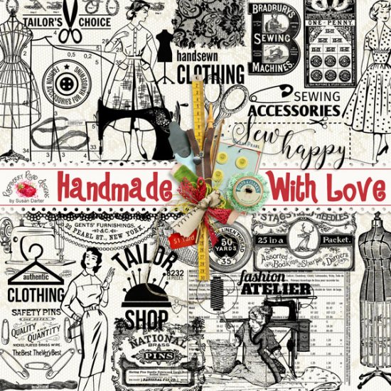 Handmade With Love Stamps - Click Image to Close