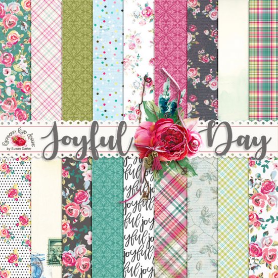 Joyful Day Paper Set - Click Image to Close