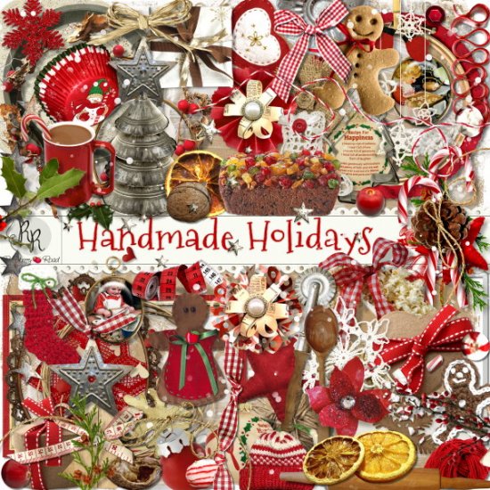 Handmade Holidays Element Set - Click Image to Close