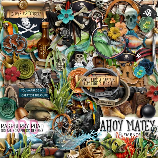 Ahoy Matey Elements - Click Image to Close