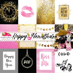 Happy New Year Journal Cards