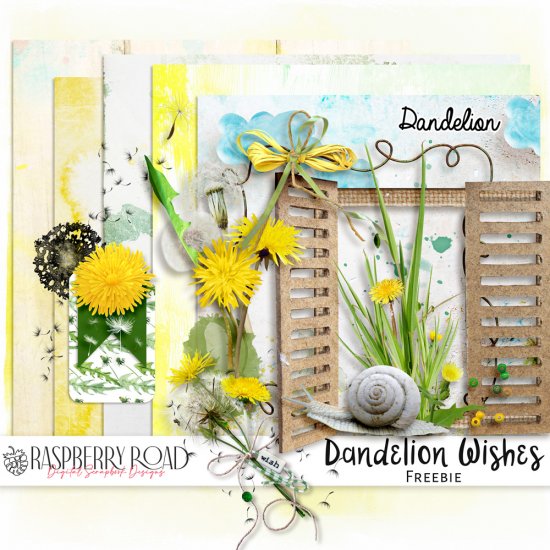 Dandelion Wishes Freebie - Click Image to Close