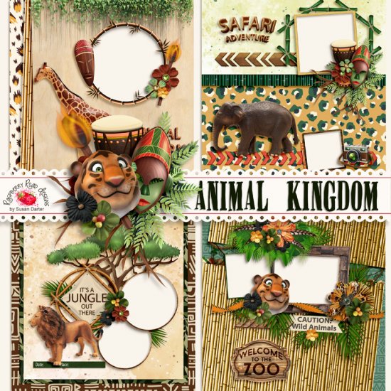 Animal Kingdom QP Set - Click Image to Close