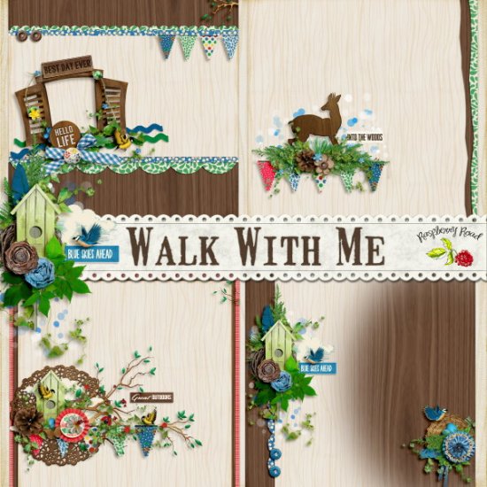 Walk With Me Stacked Papers - Click Image to Close