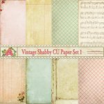 Vintage Shabby Papers Set1 Vintage Shabby Papers Set1