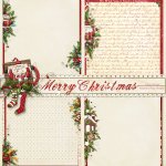Merry Christmas Stacked Paper Set