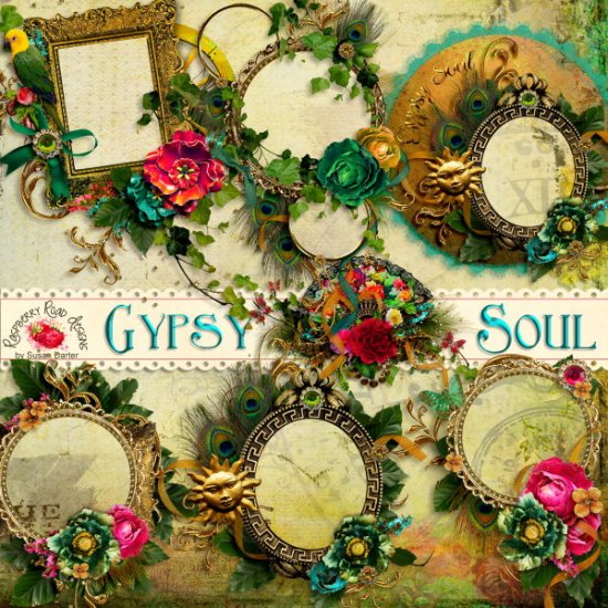 Gypsy Soul Cluster Set - Click Image to Close