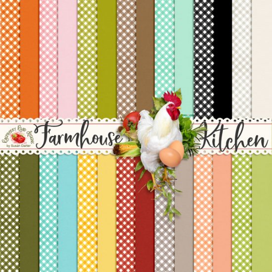 Farmhouse Kitchen Extra Papers