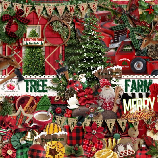 Tree Farm Elements - Click Image to Close