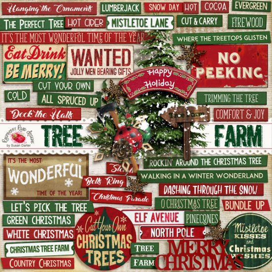 Tree Farm Labels - Click Image to Close