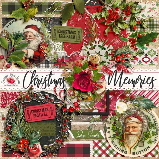 Christmas Memories Ephemera