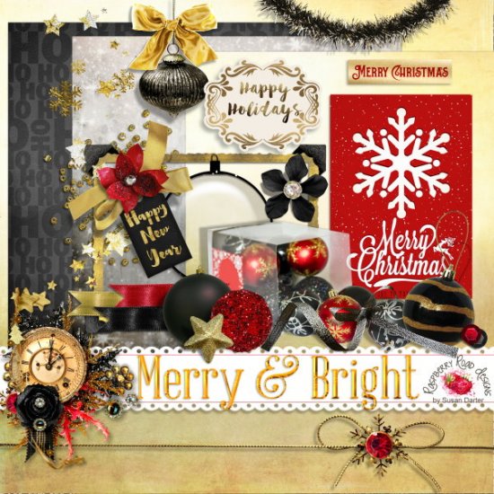 Merry & Bright Mini Kit - Click Image to Close