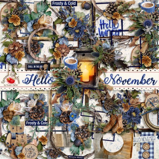 Hello November Clusters - Click Image to Close