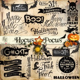 Hocus Pocus Word Art