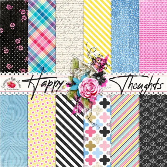 Happy Thoughts Paper Set - Click Image to Close