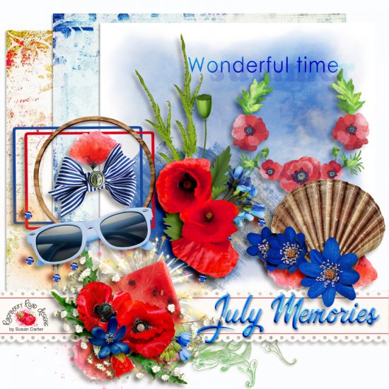 July Memories Freebie