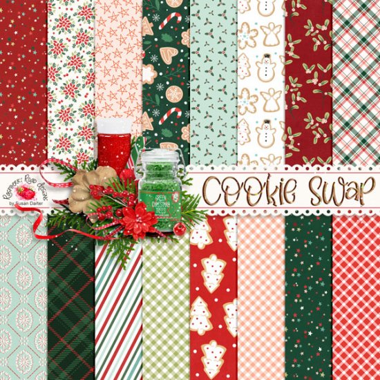 Cookie Swap Papers - Click Image to Close