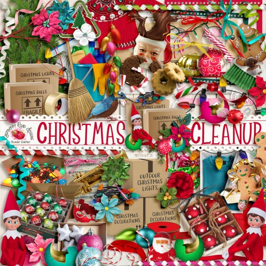 Christmas Cleanup Elements - Click Image to Close