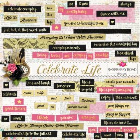 Celebrate Life Label Set
