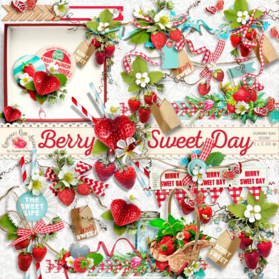 Berry Sweet Day Side Clusters - Click Image to Close