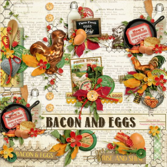 Bacon And Eggs Side Clusters - Click Image to Close