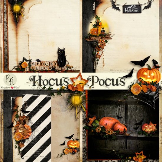 Hocus Pocus Stacked Paper Set - Click Image to Close