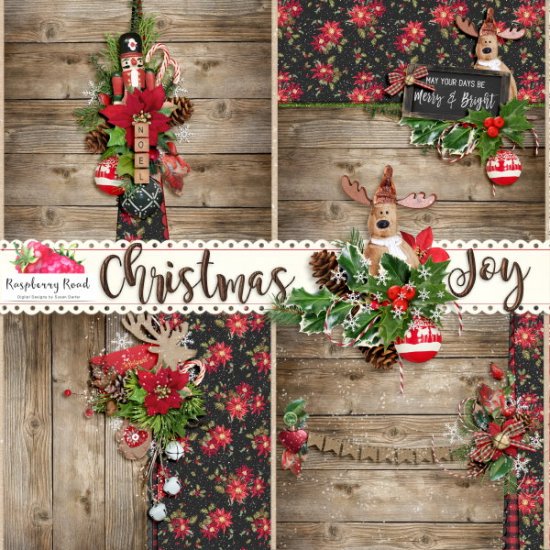 Christmas Joy Stacked Papers - Click Image to Close