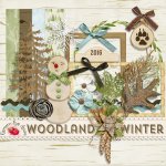 Woodland Winter Mini Kit Woodland Winter Mini Kit