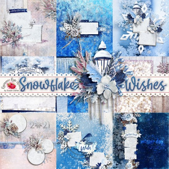 Snowflake Wishes Mixed Set - Click Image to Close