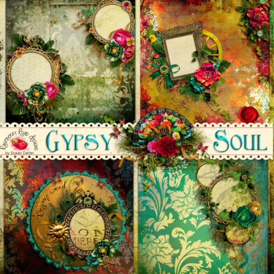 Gypsy Soul QP Set - Click Image to Close