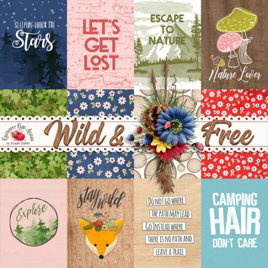 Wild & Free Journal Cards - Click Image to Close