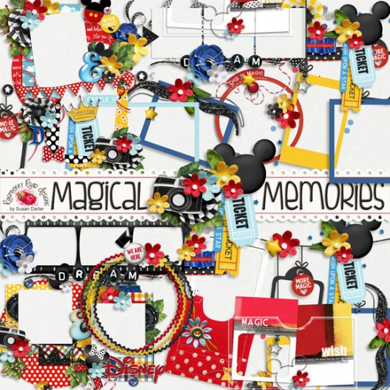 Magical Memories Cluster Set - Click Image to Close