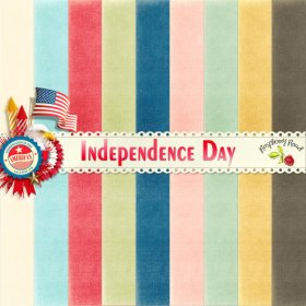 Independence Day Solid Papers