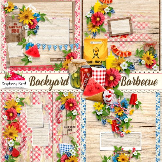 Backyard Barbecue QP Set - Click Image to Close